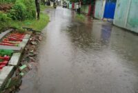 Foto: kondisi wilayah makassar saat diguyur hujan