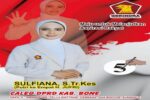 Sulfiana, Calon Legislatif dari Partai Gerindra dapil V Kabupaten Bone. (ist)